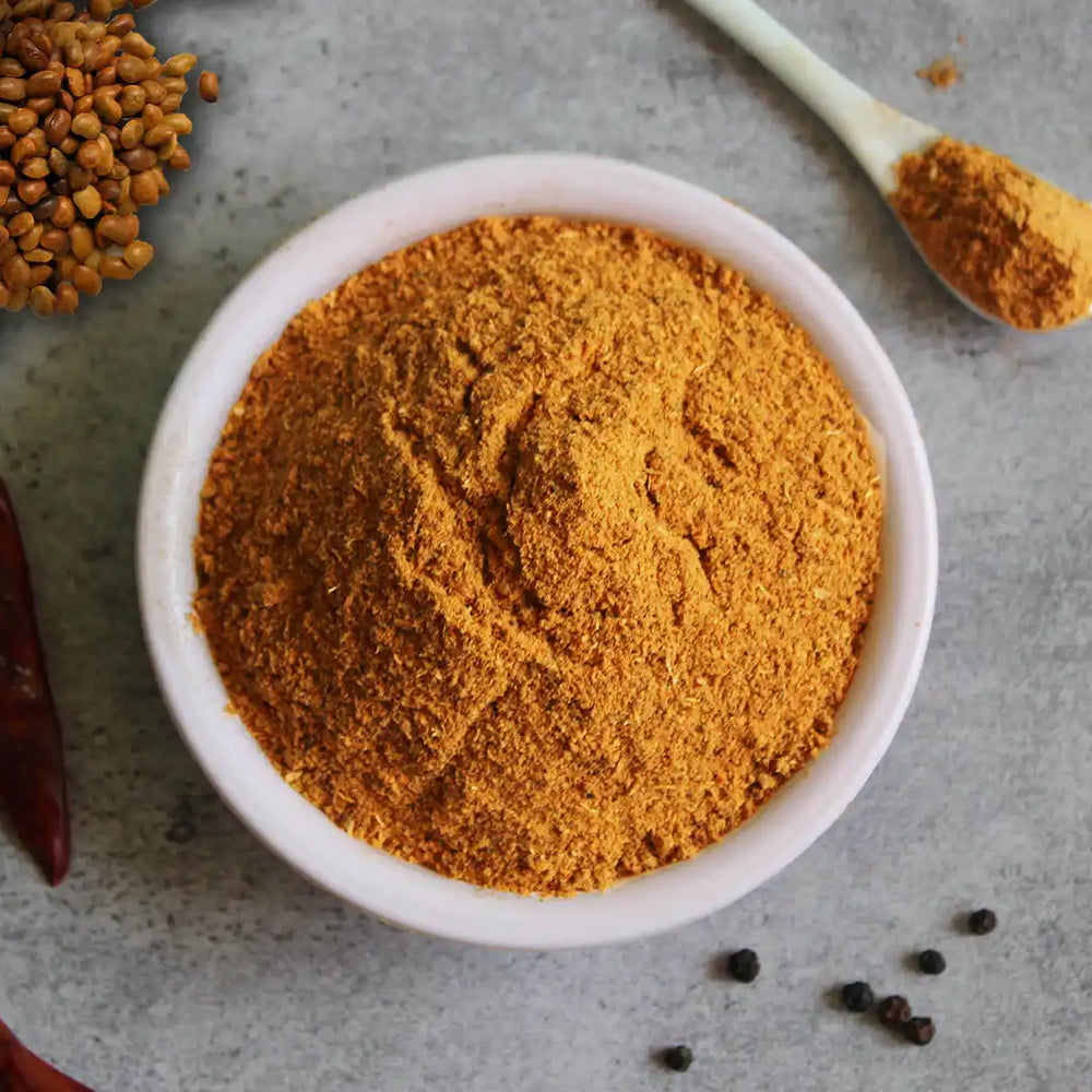SriVarahaFoods Horsegram Rasam Powder Kollu Rasam Podi கொள்ளு ரசப் பொடி