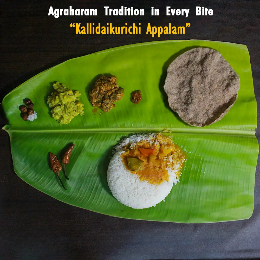SriVaraha Foods Ragi Appalam Ragi Papad Finger Millet Nachani Papad (2)