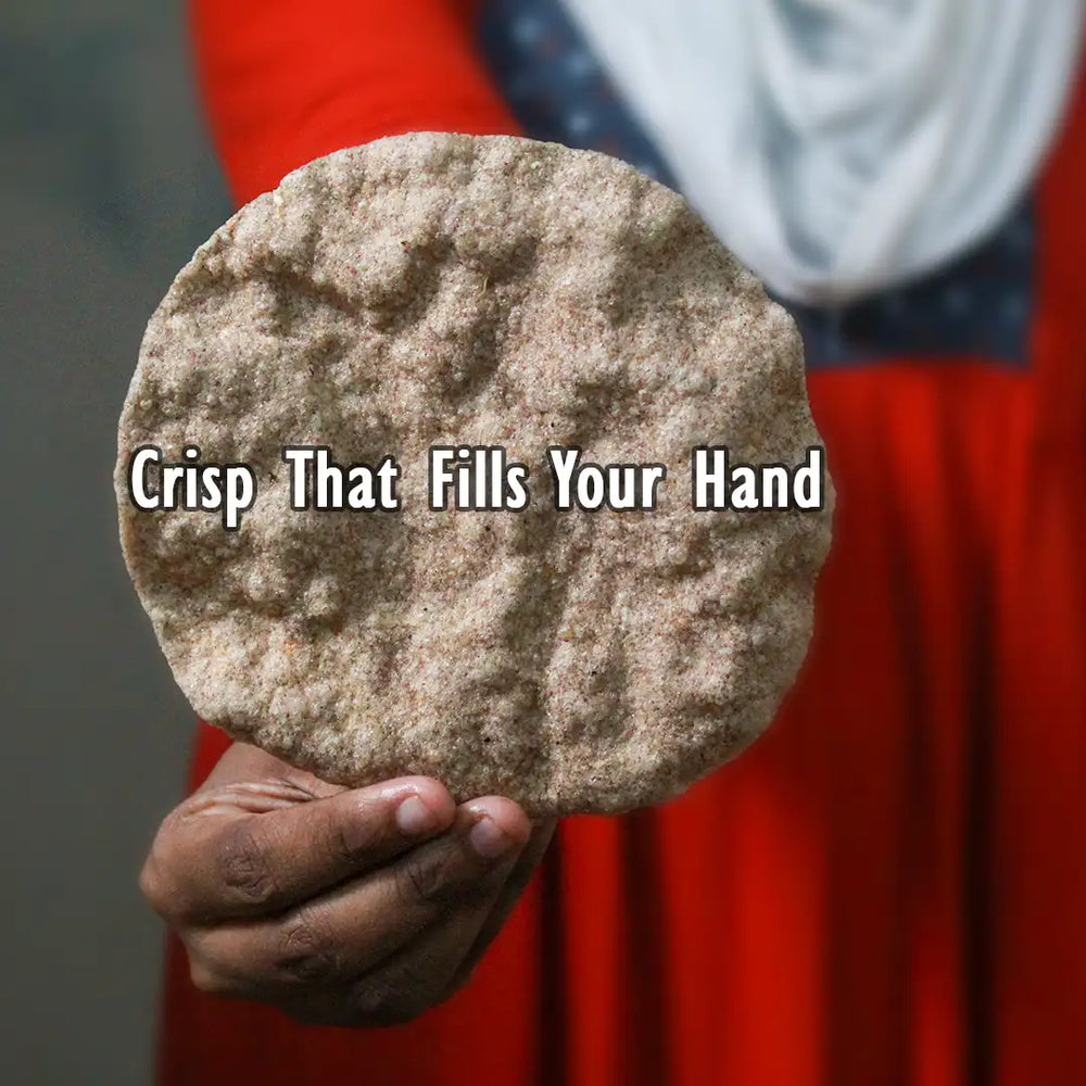 SriVaraha Foods Ragi Appalam Ragi Papad Finger Millet Nachani Papad (2)