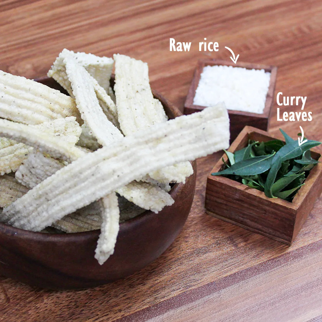 Curry leaves (Karuveppilai) Ribbon Vadagam 250g