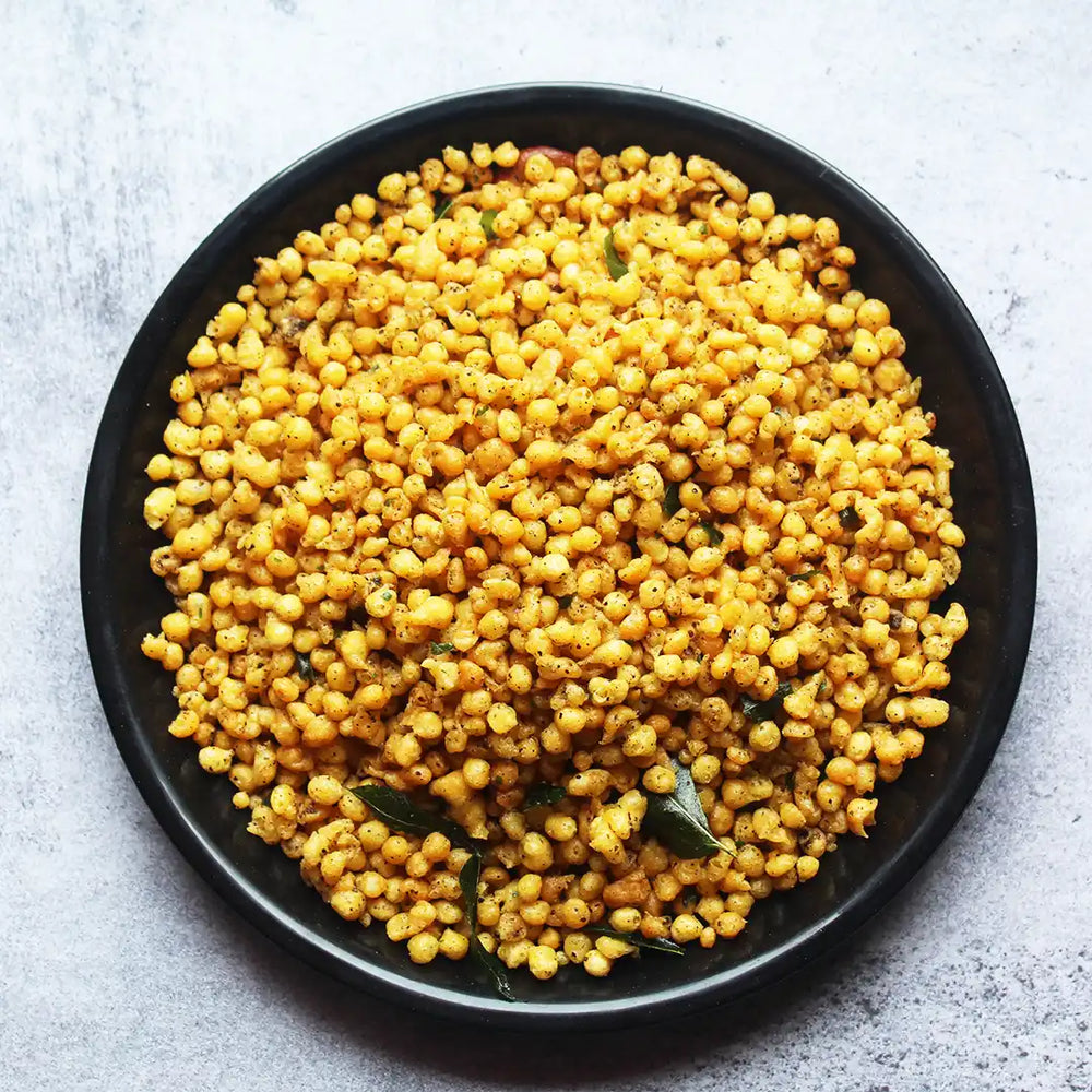 SriVaraha Foods Kara boondhi Kara Boondhi Crispy Snacks காரா பூந்தி