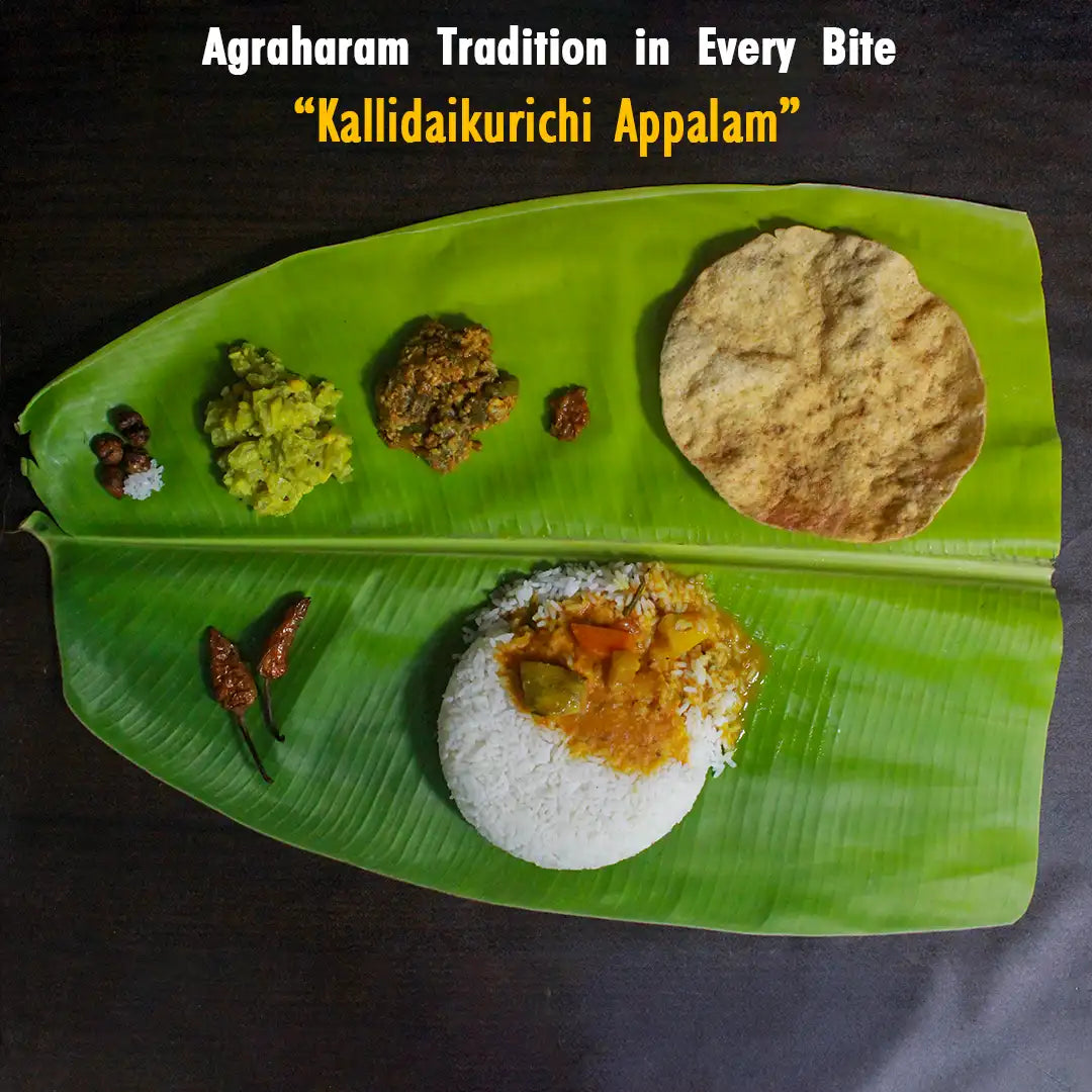 SriVaraha Foods Kallidaikurichi Maracheeni Maravalli Marchini Kizhangu Appalam Tapioca Papad 