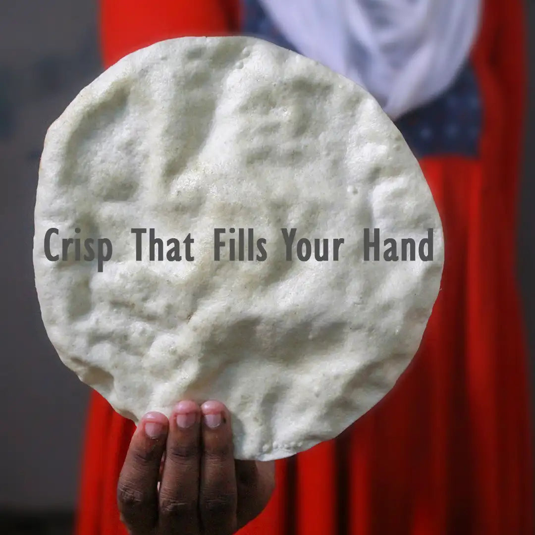 SriVaraha Foods Kallidaikurichi Ulundhu Appalam Urad dal Papad south indian appalam