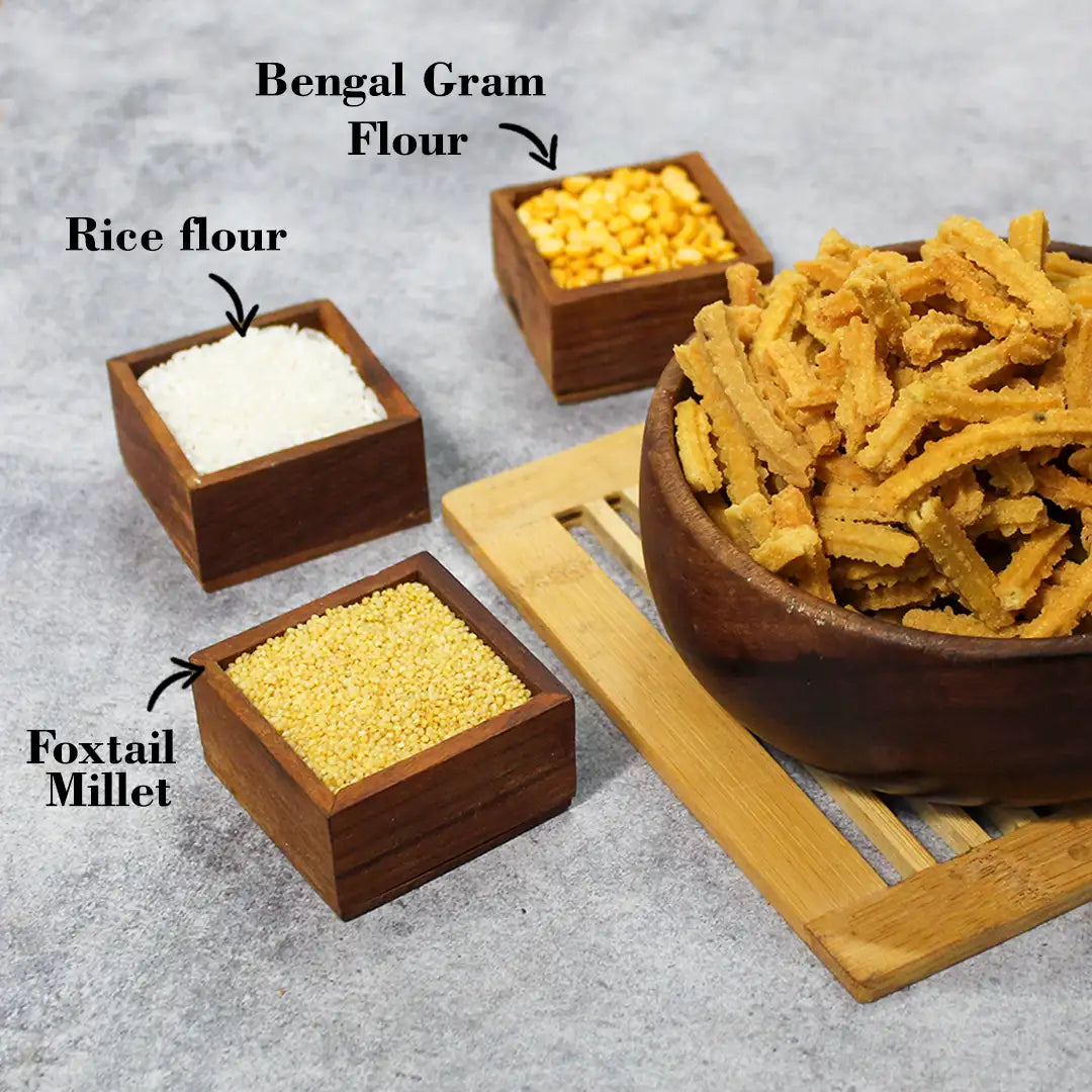 Foxtail Millet Butter Murukku 200g